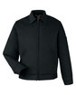 Harriton Unisex Tall ClimaBloc Station Jacket BLACK OFFront