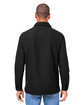 Harriton Unisex Flex Twill Overshirt BLACK ModelBack