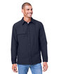 Harriton Unisex Flex Twill Overshirt  