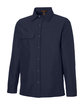 Harriton Unisex Flex Twill Overshirt DARK NAVY OFQrt