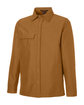 Harriton Unisex Flex Twill Overshirt DUCK BROWN OFQrt