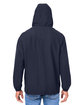 Harriton Unisex Flex Twill Hooded Jacket DARK NAVY ModelBack