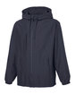 Harriton Unisex Flex Twill Hooded Jacket DARK CHARCOAL OFQrt