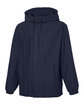 Harriton Unisex Flex Twill Hooded Jacket DARK NAVY OFQrt