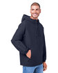 Harriton Unisex Flex Twill Hooded Jacket DARK NAVY ModelQrt