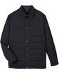 Harriton Unisex Guardian Soft Shell Chore Coat BLACK FlatFront