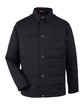 Harriton Unisex Guardian Soft Shell Chore Coat BLACK OFFront