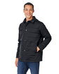 Harriton Unisex Guardian Soft Shell Chore Coat BLACK ModelQrt