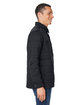 Harriton Unisex Guardian Soft Shell Chore Coat BLACK ModelSide