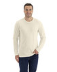 Next Level Apparel Men's Cotton Long-Sleeve Crew  