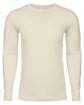 Next Level Apparel Men's Cotton Long-Sleeve Crew NATURAL OFFront