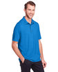 North End Men's JAQ Snap-Up Stretch Performance Polo LT NAUTICAL BLUE ModelQrt