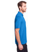 North End Men's JAQ Snap-Up Stretch Performance Polo LT NAUTICAL BLUE ModelSide