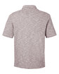 North End Men's Eclipse Jacquard Polo BURGUNDY HEATHER OFBack