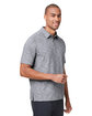 North End Men's Eclipse Jacquard Polo CLASSC NAVY HTHR ModelQrt