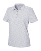 North End Ladies' Eclipse Jacquard Polo PLATINUM HEATHER OFQrt