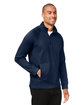 North End Men's Rhythm Waffle Pullover CLASSIC NAVY ModelQrt