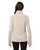 North End Ladies' Rhythm Waffle Pullover OATMEAL ModelBack