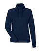 North End Ladies' Rhythm Waffle Pullover CLASSIC NAVY OFFront