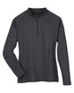 North End Ladies' Revive coolcore Quarter-Zip CARBON FlatFront