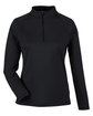 North End Ladies' Revive coolcore Quarter-Zip BLACK OFFront