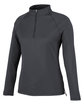 North End Ladies' Revive coolcore Quarter-Zip CARBON OFQrt