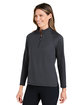 North End Ladies' Revive coolcore Quarter-Zip CARBON ModelQrt