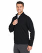 North End Men's Express Tech Performance Quarter-Zip BLACK ModelQrt