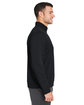 North End Men's Express Tech Performance Quarter-Zip BLACK ModelSide