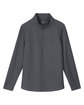 North End Ladies' Express Tech Performance Quarter-Zip CARBON FlatFront