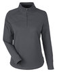 North End Ladies' Express Tech Performance Quarter-Zip CARBON OFFront