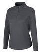 North End Ladies' Express Tech Performance Quarter-Zip CARBON OFQrt