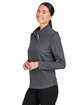 North End Ladies' Express Tech Performance Quarter-Zip CARBON ModelQrt