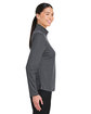 North End Ladies' Express Tech Performance Quarter-Zip CARBON ModelSide