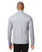 North End Men's Eclipse Jacquard Quarter-Zip BLACK HEATHER ModelBack