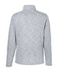 North End Men's Eclipse Jacquard Quarter-Zip BLACK HEATHER OFBack