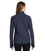 North End Ladies' Spirit Textured Quarter-Zip CLASSIC NAVY HTH ModelBack