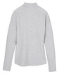 North End Ladies' Spirit Textured Quarter-Zip PLATINUM HEATHER FlatBack