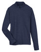 North End Ladies' Spirit Textured Quarter-Zip CLASSIC NAVY HTH FlatFront