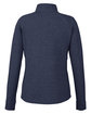 North End Ladies' Spirit Textured Quarter-Zip CLASSIC NAVY HTH OFBack