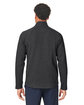 North End Men's Spirit Textured Full-Zip BLACK HEATHER ModelBack