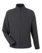 North End Men's Spirit Textured Full-Zip BLACK HEATHER OFFront