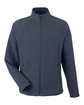 North End Men's Spirit Textured Full-Zip CLASSIC NAVY HTH OFFront