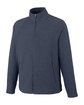 North End Men's Spirit Textured Full-Zip CLASSIC NAVY HTH OFQrt