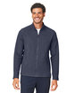 North End Men's Spirit Textured Full-Zip  