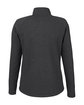 North End Ladies' Spirit Textured Full-Zip BLACK HEATHER OFBack