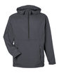 North End Men's Aura Lightweight Packable Anorak CARBON/ BLACK OFFront