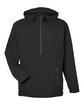 North End Men's Aura Lightweight Packable Anorak BLACK/ CARBON OFFront