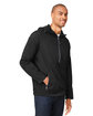 North End Men's Aura Lightweight Packable Anorak BLACK/ CARBON ModelQrt