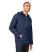 North End Men's Aura Lightweight Packable Anorak CLASSC NVY/ CRBN ModelQrt